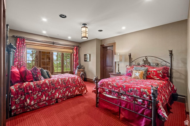 1943 N Wolf Creek Ranch Rd Unit 12, Heber City, UT 84032 - carpeted bedroom featuring baseboards and recessed lighting