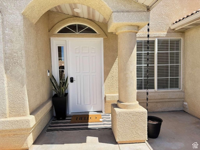 319 E 710 S, Ivins, UT 84738 - view of exterior entry with stucco siding