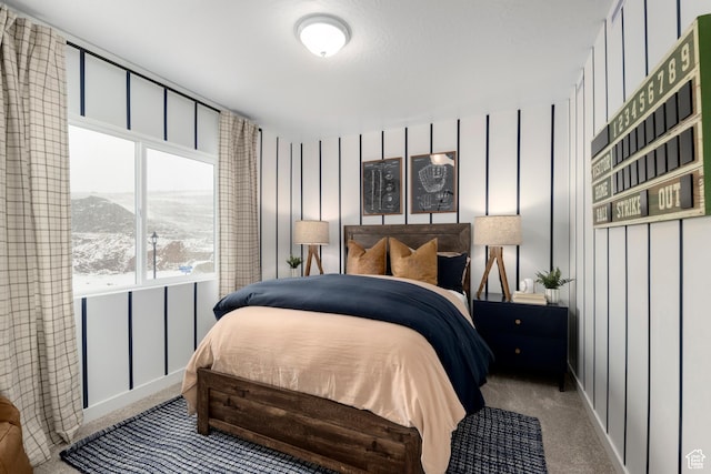1813 E Bison Dr N Unit B213, Eagle Mountain, UT 84005 - carpeted bedroom featuring a mountain view