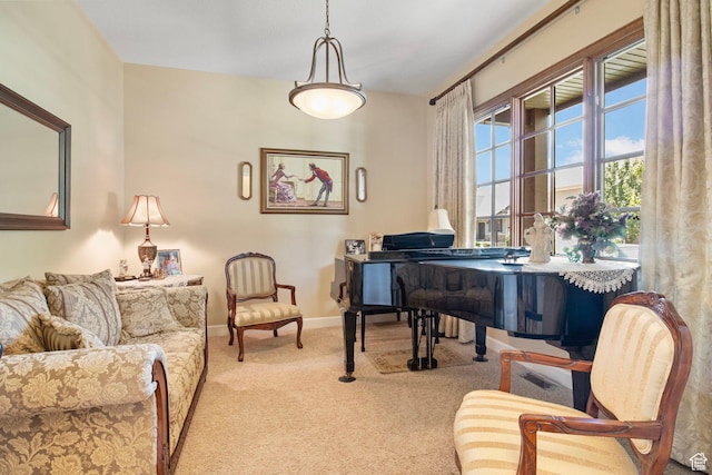 14599 S Chaumont Ct, Draper, UT 84020 - sitting room with carpet and baseboards