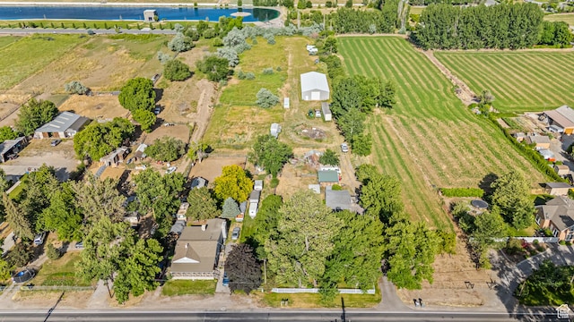 727 S Main St, Mapleton, UT 84664 - aerial view of property's location with farmland and rural landscape