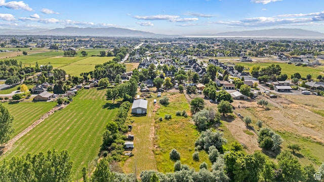 727 S Main St, Mapleton, UT 84664 - bird's eye view of a mountain backdrop