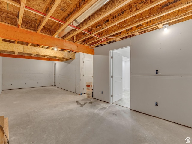 937 W Purpledisk Ct, Saratoga Springs, UT 84045 - view of unfinished below grade area
