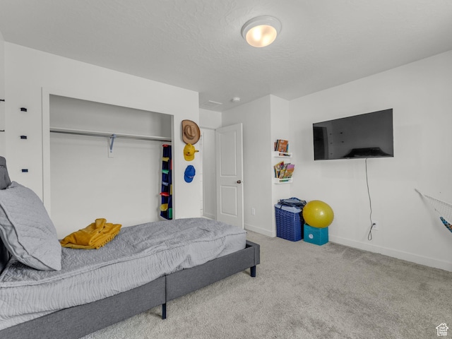 937 W Purpledisk Ct, Saratoga Springs, UT 84045 - carpeted bedroom featuring baseboards and a closet