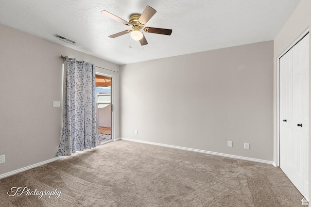 1360 E Telegraph St Unit 18, Washington, UT 84780 - unfurnished room with ceiling fan and carpet floors