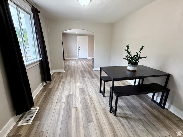 78 N N 3rd St N, Tooele, UT 84074 - corridor featuring arched walkways and wood finished floors