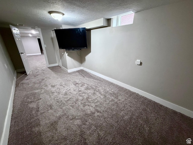 78 N N 3rd St N, Tooele, UT 84074 - basement with carpet and a textured ceiling