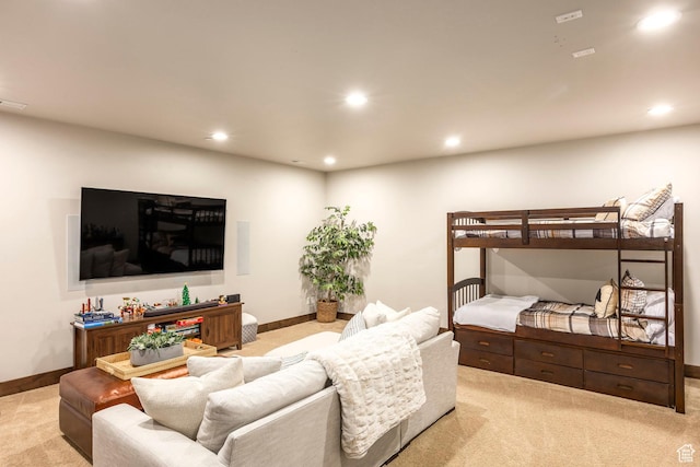1161 W Wintercress Trl W Unit 27F, Kamas, UT 84036 - living room with light colored carpet and recessed lighting