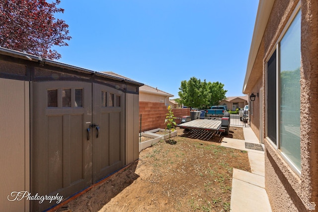 2640 W 200 N, Hurricane, UT 84737 - view of yard featuring a storage unit