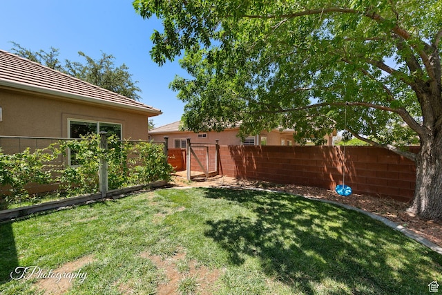 2640 W 200 N, Hurricane, UT 84737 - view of yard with a gate