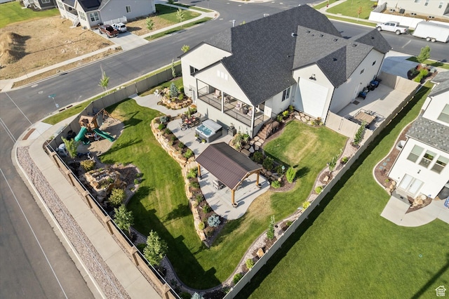 1414 S 790 E, Salem, UT 84653 - aerial view of property and surrounding area featuring nearby suburban area