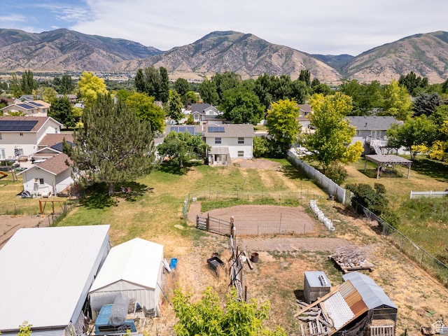 2891 S 600 W, Nibley, UT 84321 - aerial perspective of suburban area with mountains