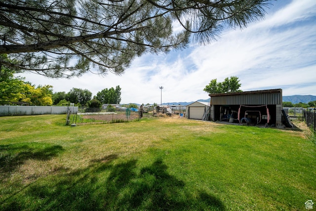 2891 S 600 W, Nibley, UT 84321 - view of yard with an outbuilding and a detached garage