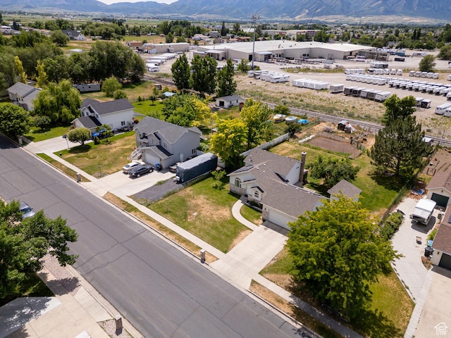 2891 S 600 W, Nibley, UT 84321 - aerial perspective of suburban area with a mountainous background