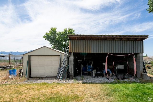 2891 S 600 W, Nibley, UT 84321 - view of detached garage