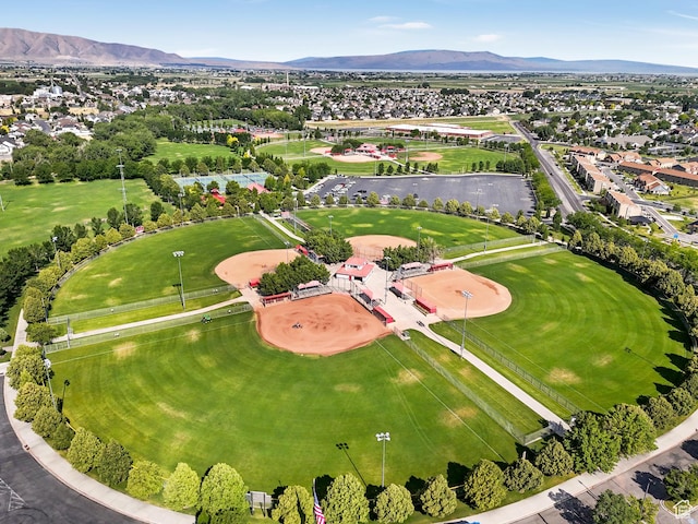 385 W Riverside Ln, Spanish Fork, UT 84660 - aerial perspective of suburban area with mountains
