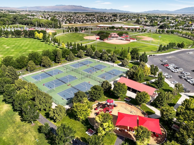 385 W Riverside Ln, Spanish Fork, UT 84660 - aerial view of a mountain backdrop