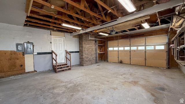 7166 S 4000 E, Price, UT 84501 - garage featuring electric panel