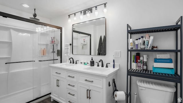 466 S Day Dream Ln, Saratoga Springs, UT 84045 - full bath with a shower stall and double vanity