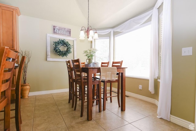 615 W 850 N, Tooele, UT 84074 - dining space featuring a chandelier and light tile patterned floors