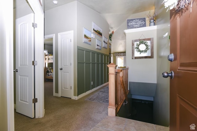 615 W 850 N, Tooele, UT 84074 - carpeted entryway with lofted ceiling