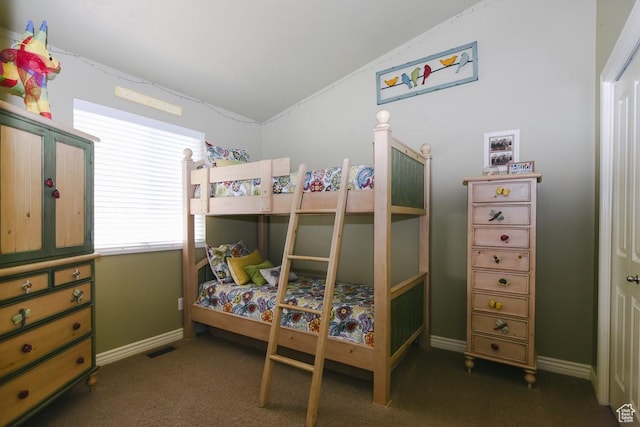 615 W 850 N, Tooele, UT 84074 - carpeted bedroom with vaulted ceiling and baseboards