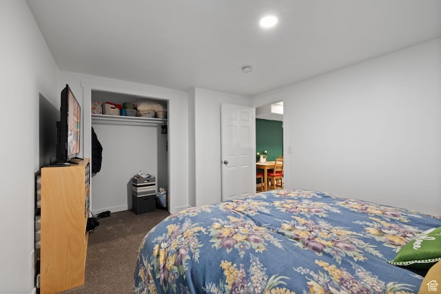 4892 E Lake Corner Dr, Eagle Mountain, UT 84005 - bedroom featuring carpet flooring and a closet