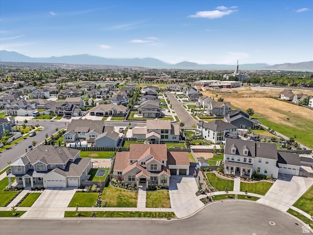 1172 E Candy Ln, American Fork, UT 84003 - aerial perspective of suburban area featuring mountains