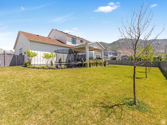 1172 E Candy Ln, American Fork, UT 84003 - fenced backyard with a mountain view