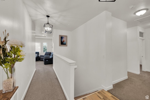 1752 S 570 W, Provo, UT 84601 - hallway featuring an upstairs landing and light carpet