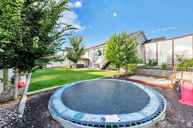 1752 S 570 W, Provo, UT 84601 - surrounding community with a trampoline