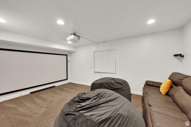 1752 S 570 W, Provo, UT 84601 - carpeted cinema room with recessed lighting and baseboards