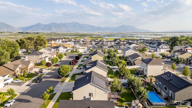 1752 S 570 W, Provo, UT 84601 - aerial perspective of suburban area featuring mountains