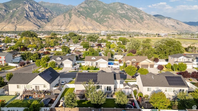 1752 S 570 W, Provo, UT 84601 - aerial view of residential area featuring a mountain backdrop