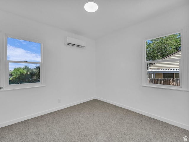 161 E 200 S, Tooele, UT 84074 - empty room with a wall unit AC, plenty of natural light, and carpet