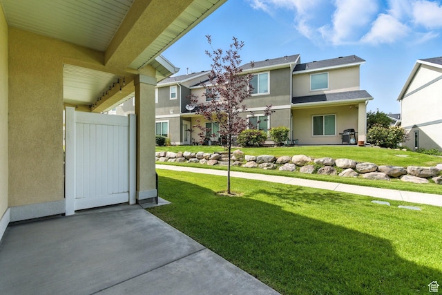 5423 W Black Hills Ln, Herriman, UT 84096 - view of grassy yard