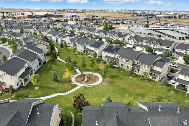 5423 W Black Hills Ln, Herriman, UT 84096 - aerial overview of property's location with nearby suburban area
