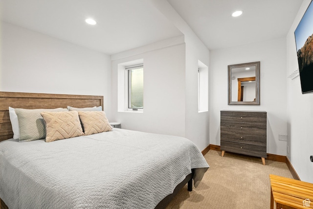 915 Norfolk Ave, Park City, UT 84060 - bedroom with light colored carpet and recessed lighting