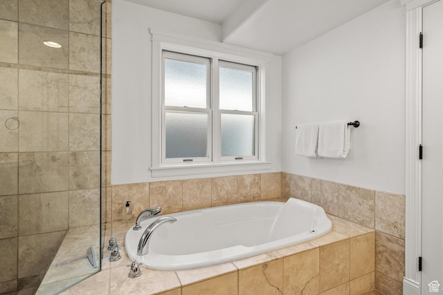 915 Norfolk Ave, Park City, UT 84060 - full bathroom with a garden tub and tiled shower