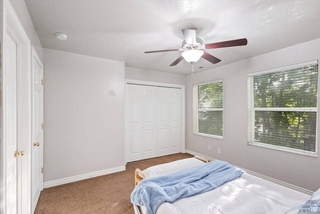 10 S 1000 E, Payson, UT 84651 - carpeted bedroom featuring ceiling fan and a closet