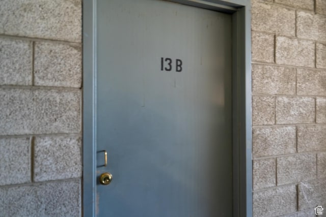 777 E S Temple Unit 13B, Salt Lake City, UT 84102 - doorway to property