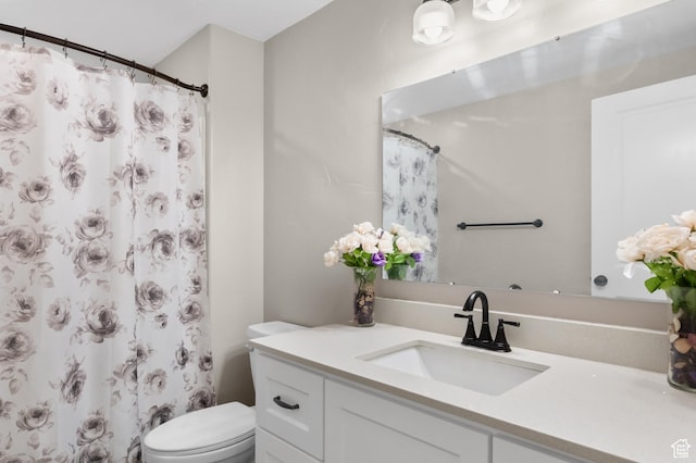 5194 Hedgerose Dr, Herriman, UT 84096 - bathroom featuring vanity and a shower with shower curtain