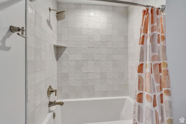 481 E 3675 N, North Ogden, UT 84414 - bathroom with shower / bath combo with shower curtain
