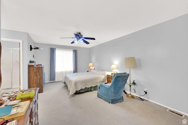11901 S Maple Ridge Rd, Sandy, UT 84094 - carpeted bedroom with a ceiling fan and baseboards