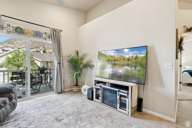 1676 E 1080 S, Provo, UT 84604 - living room featuring carpet flooring and baseboards