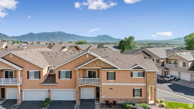 1676 E 1080 S, Provo, UT 84604 - view of property featuring stucco siding, stone siding, and a residential view
