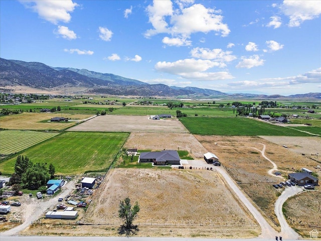 1145 W 500 N, Manti, UT 84642 - aerial view of sparsely populated area featuring a mountain backdrop
