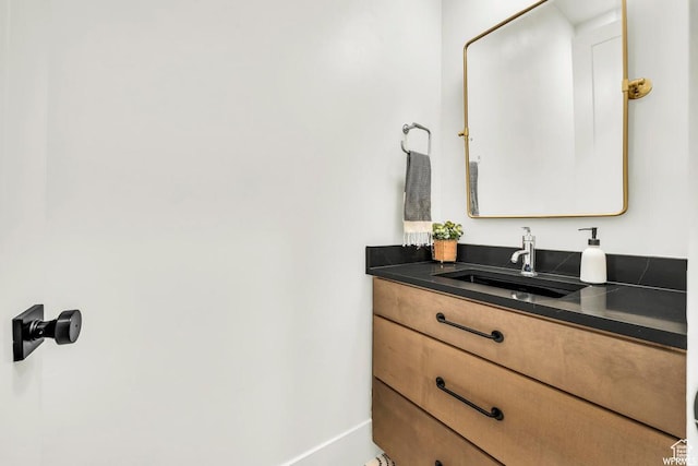 1565 E Centaurus Way Unit 108, Washington, UT 84780 - bathroom featuring vanity and baseboards