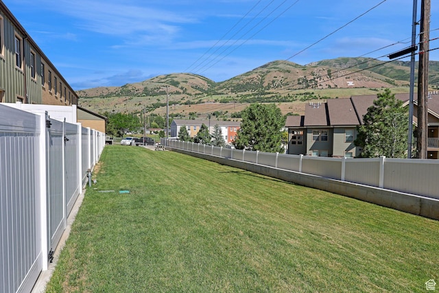 454 E 850 S Unit 106, Brigham City, UT 84302 - view of yard with a mountain view