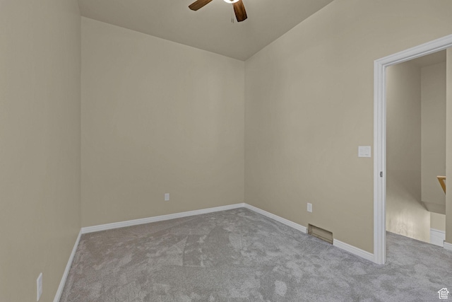 454 E 850 S Unit 106, Brigham City, UT 84302 - unfurnished room featuring carpet flooring and ceiling fan